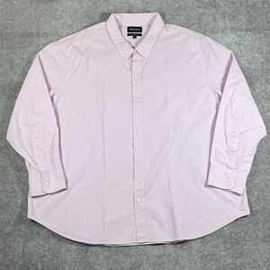 Bonobos Shirt Men's 3XL Pink Standard Fit Long Sleeve Button Up Lightweight